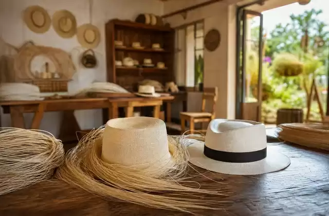 Talleres de sombreros de Montecristi
