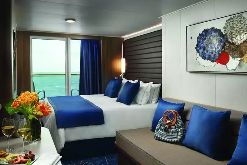 Cabina con balcón grande