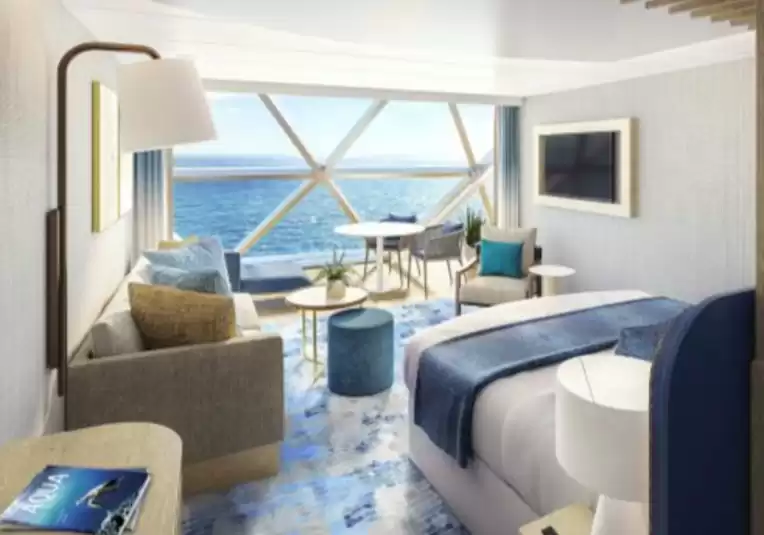 Suite con vista panorámica al mar (sin balcón)